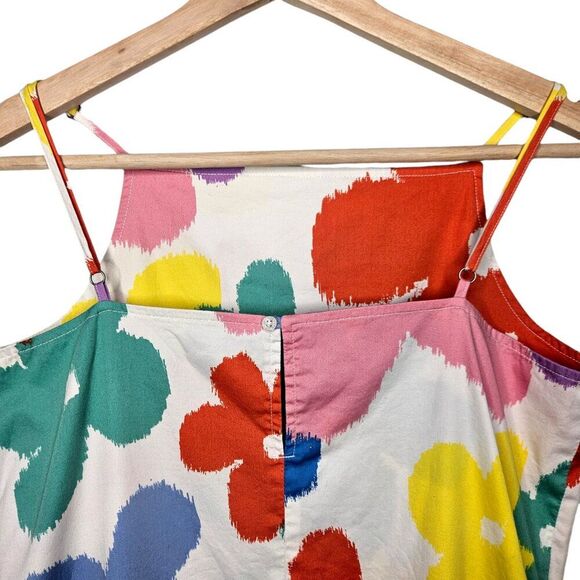 STELLA McCARTNEY KIDS Dress Girls 14+ Colorful Flowers Sleeveless Midi Length - Picture 5 of 10